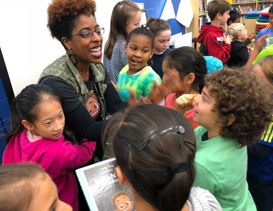 patrice mclaurin authors visit