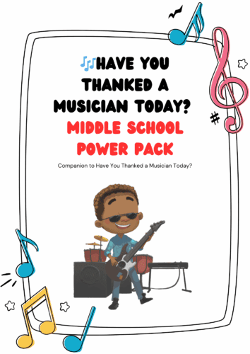 Thank a Musician Digital Bundle Middle School